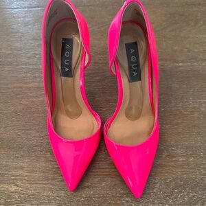 Hot Pink High Heels